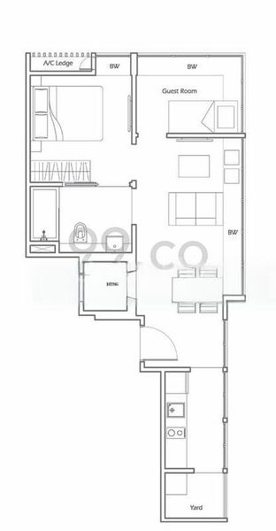 2 Bed Condo for Rent in  Mount Sophia Suites - Image 9